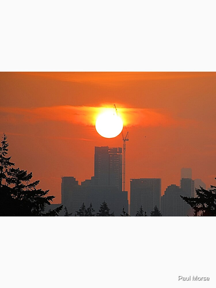 Sun Over 555 Tower by Paul Morse