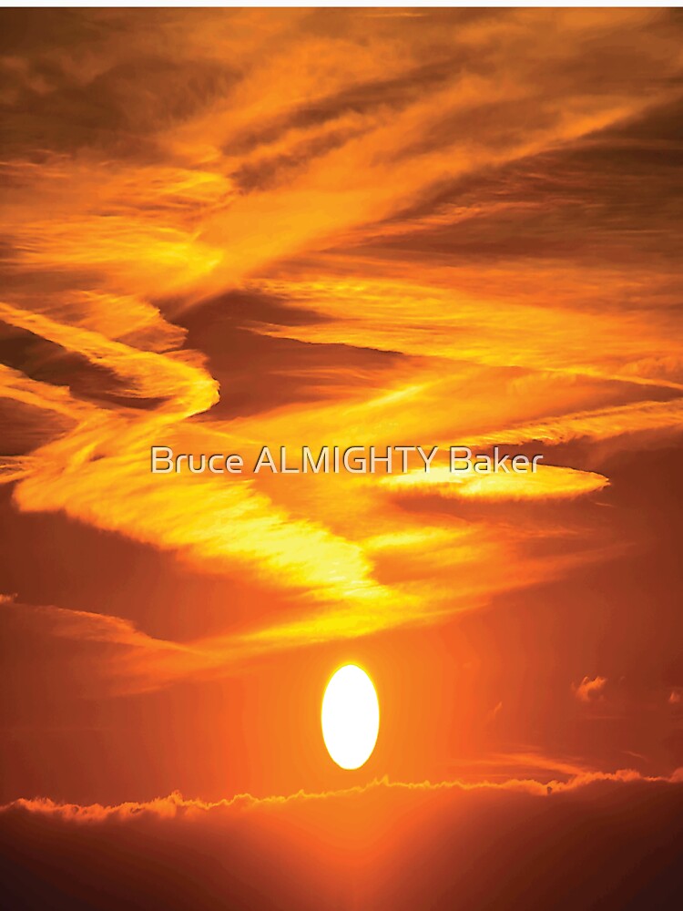 SUN Pop Art by Bruce ALMIGHTY Baker