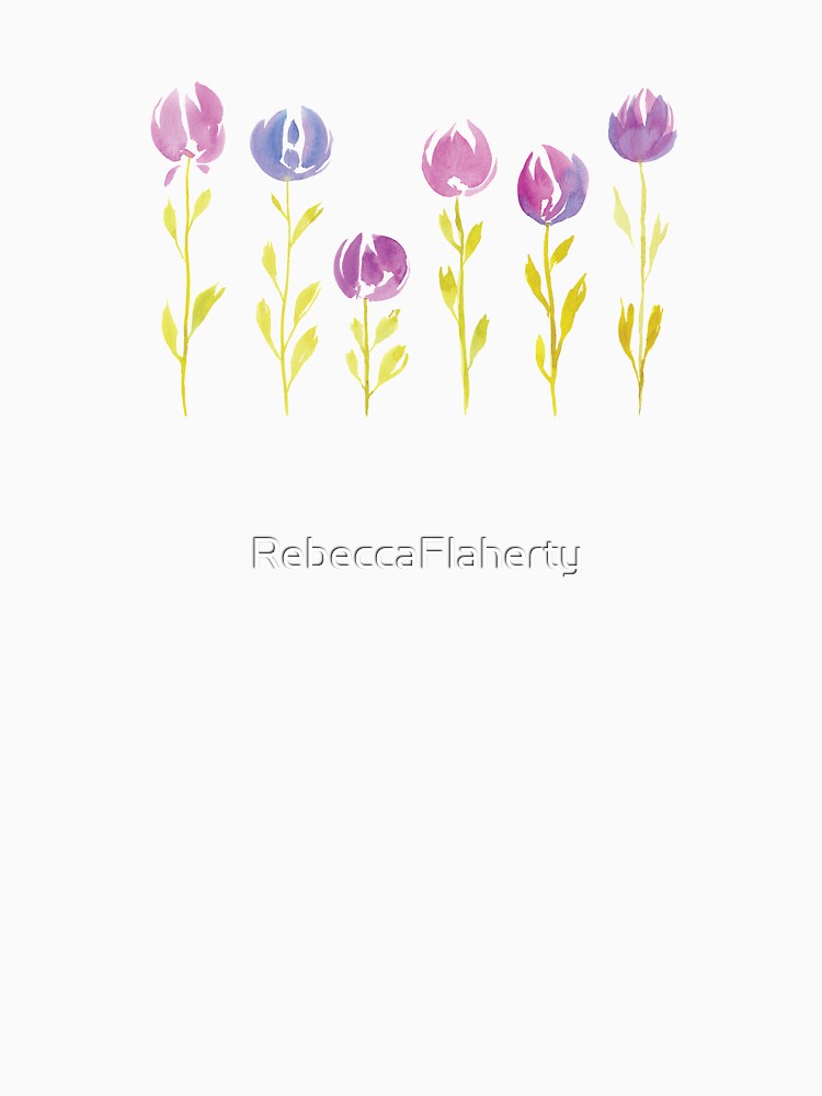 Floral Stems | Original Colours by RebeccaFlaherty