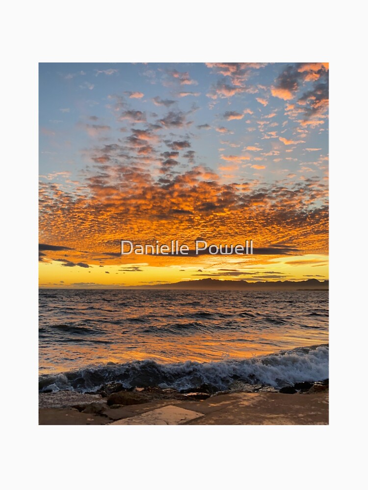 Beach at sunset by Danielle Powell