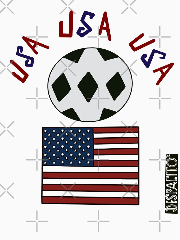 Despacito® USA USA USA American Flag ball Text by DespacitoBrand