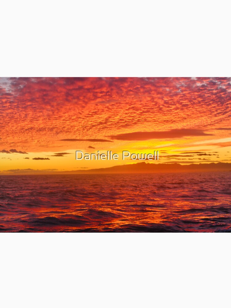 Beach sunset by Danielle Powell
