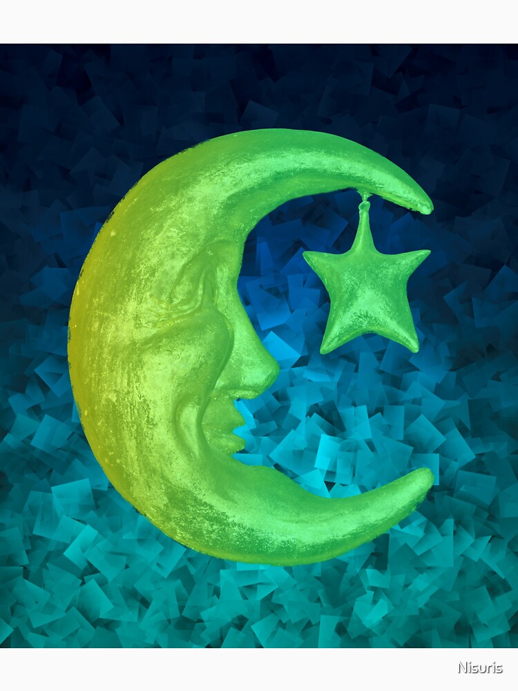 Magical  Moon with Mystical Vibration by Nisuris