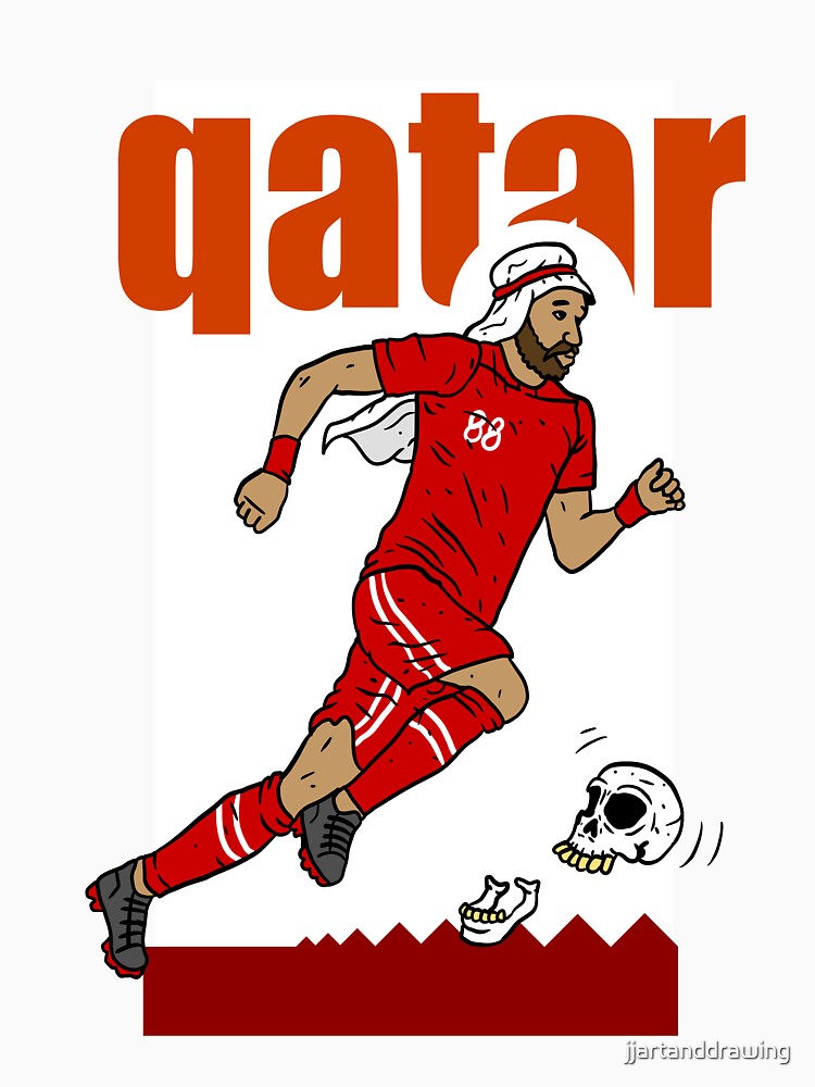 Fifa Qatar football. human rights. satire. by JJadx