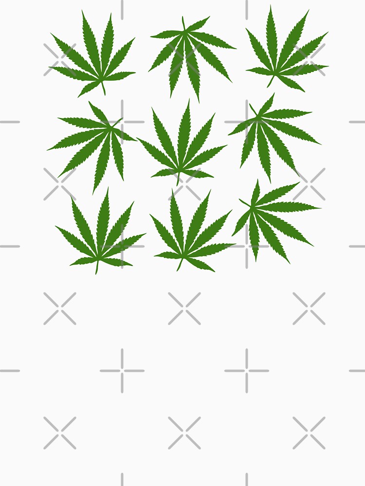 Weed Leaf Pattern by IceyDel