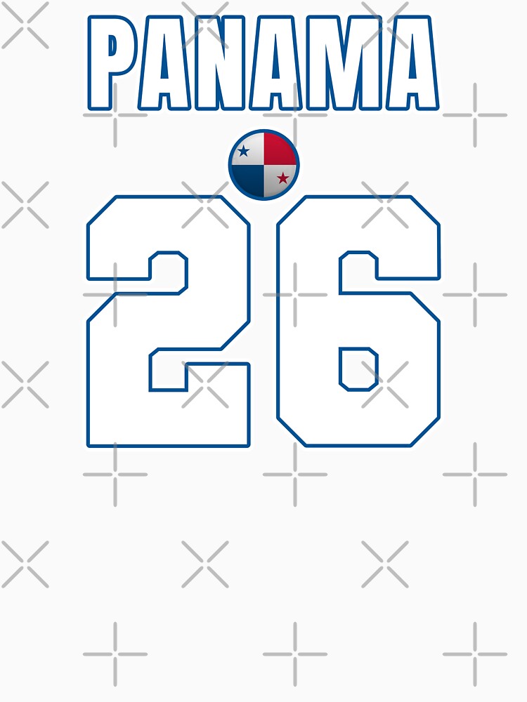 Panama 26 Football Shirt Style Design – Panama National Team Apparel by The Hairy Melon