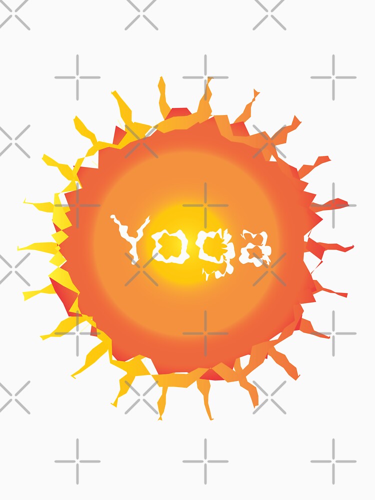 Radiant Sun Hot yoga by Hedgie Designs