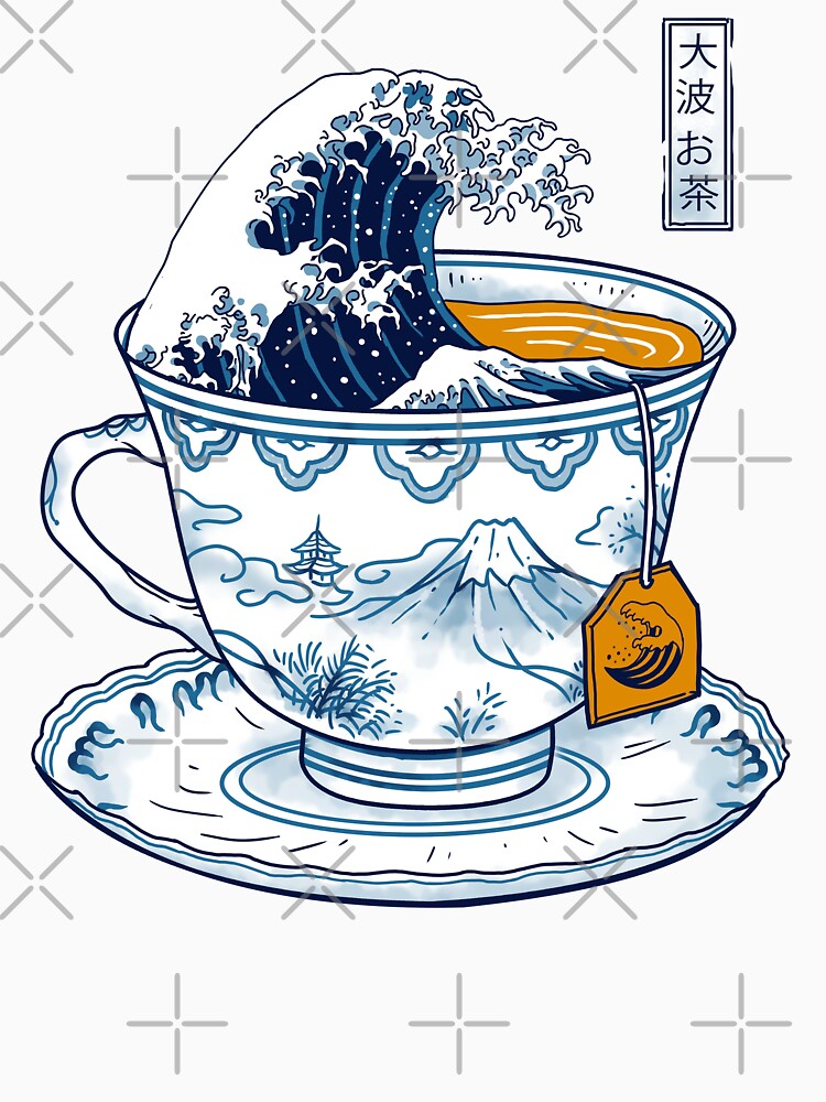 The Great Kanagawa Tea by vincenttrinidad