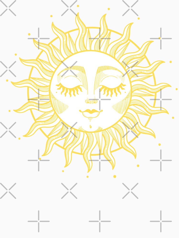 Vintage Smiling Sun by Astra Designs ⭐⭐⭐⭐⭐