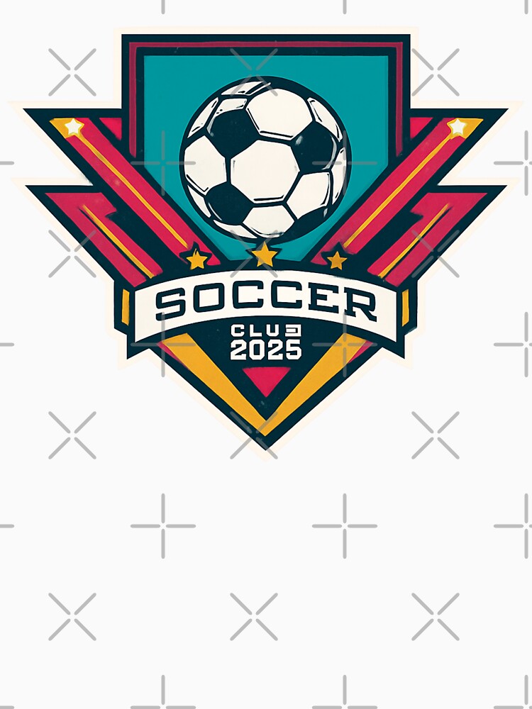 Retro Soccer Club Badge 2025 by PixelKickr