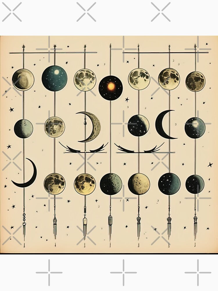 The moons by PidgiePotato