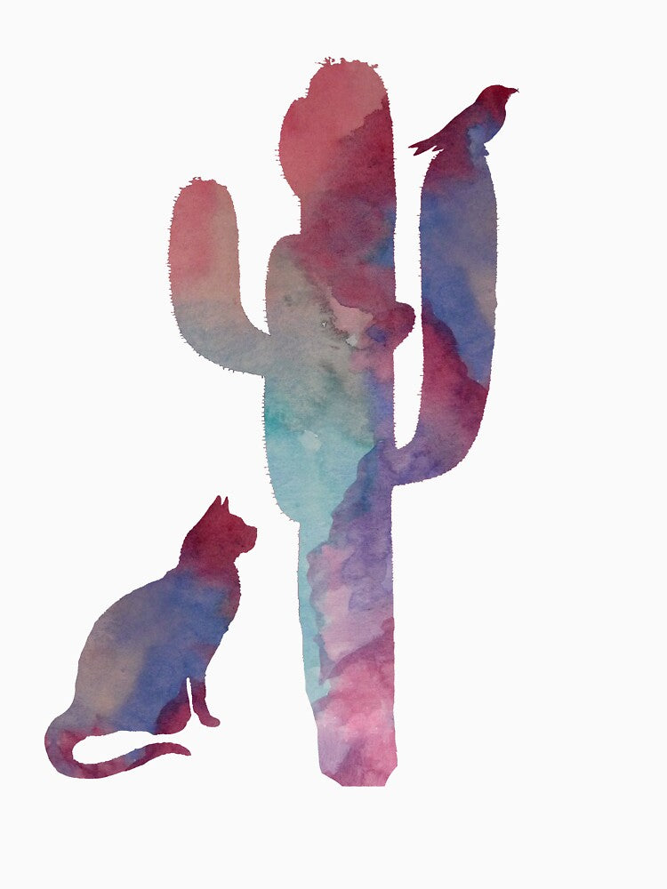 Cat bird cactus by TheJollyMarten