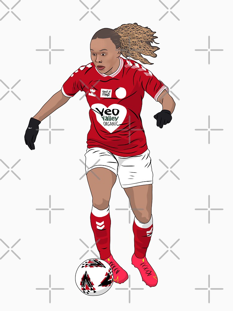 Ebony Salmon Bristol City Womens Football by Hevding