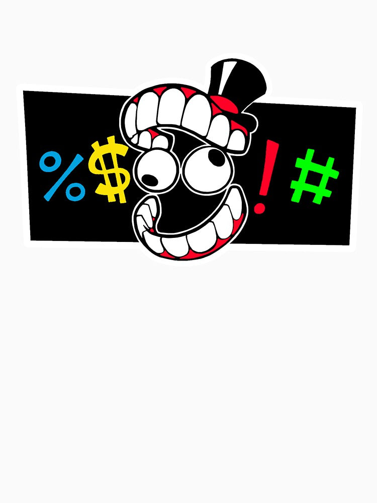CAINE SWEARING CENSOR BAR 2 (THE AMAZING DIGITAL CIRCUS TADC) by Python Designs