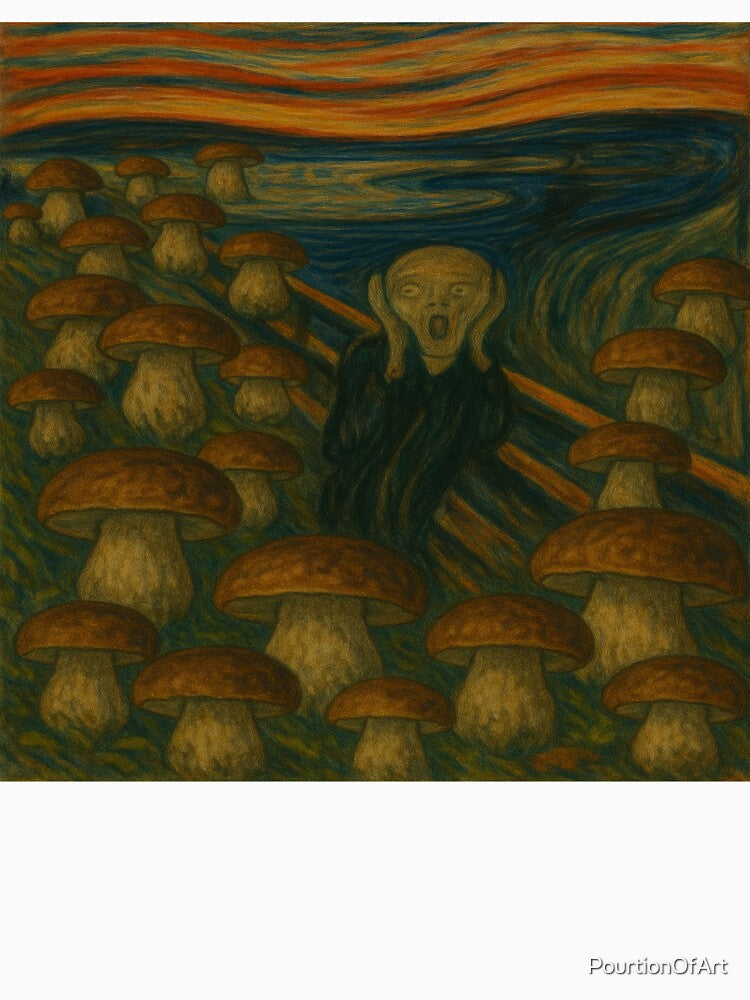 Mushroom scream by PourtionOfArt