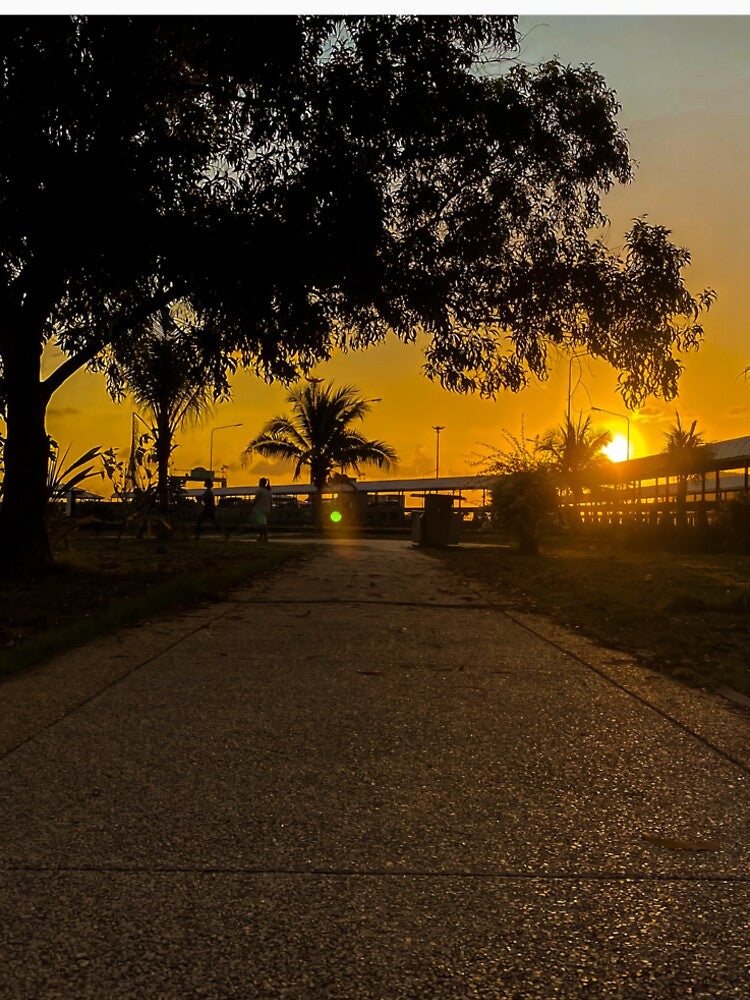 Road Sunset View by tutijung