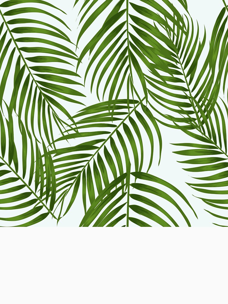 Tropical Jungle Leaves Pattern Design by antevasinart