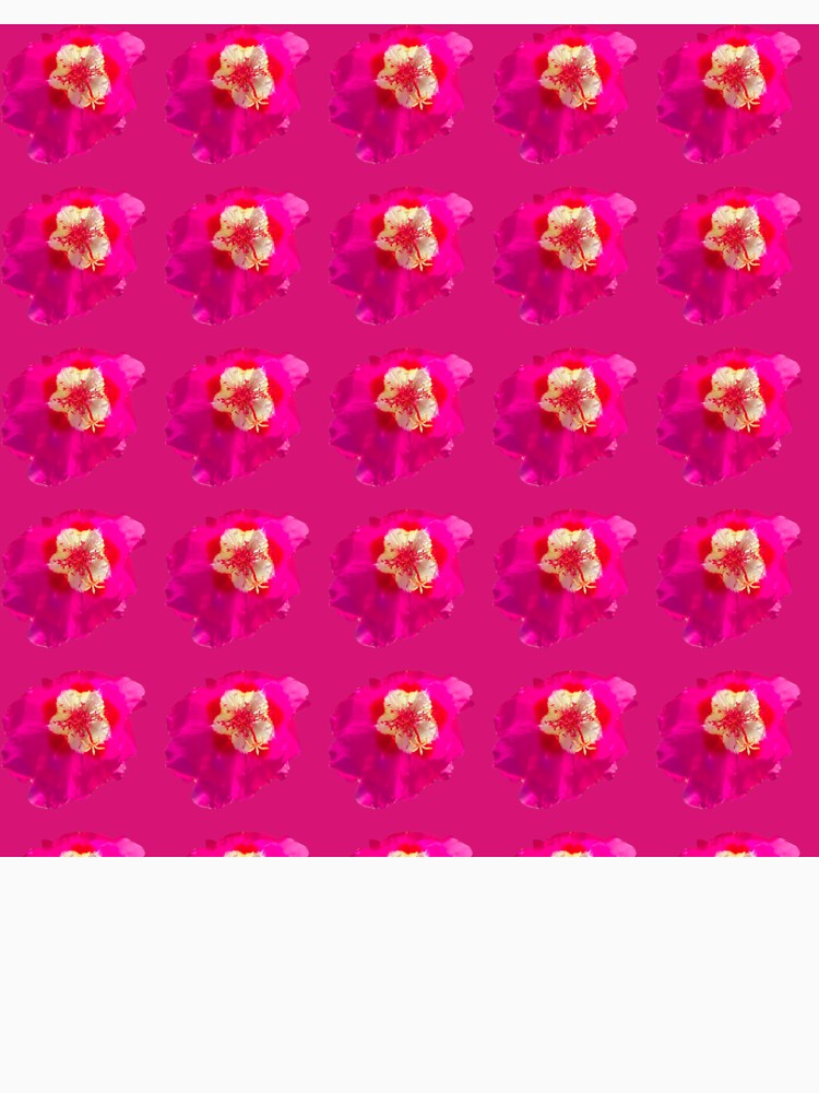 Vivid magenta flower print by happytraveller1