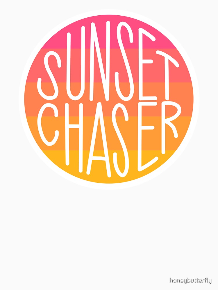 Sunset Chaser Circle by honeybutterfly