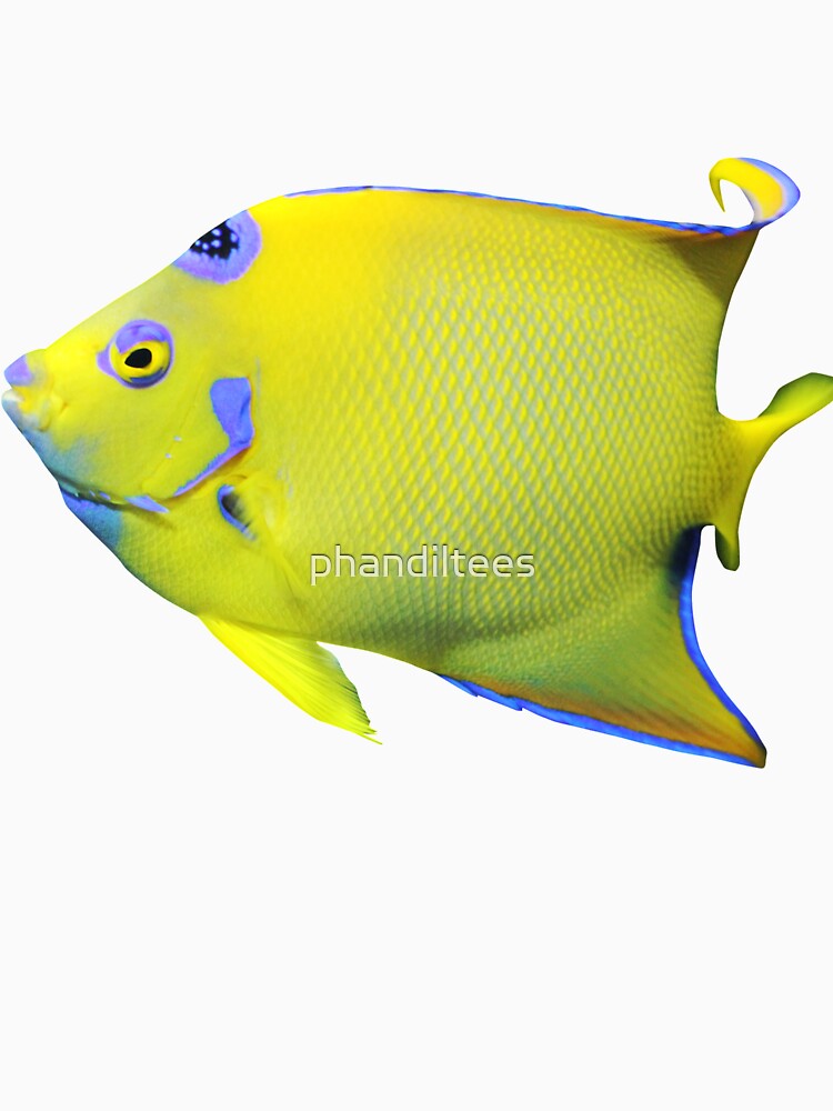 Yellow Tropical Fish by DoodleDashCollective
