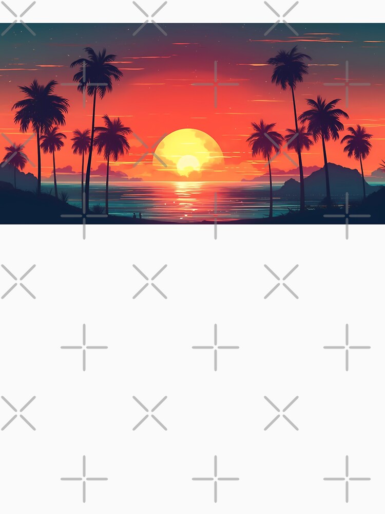 Retro style beach setting by SweetWhiskers