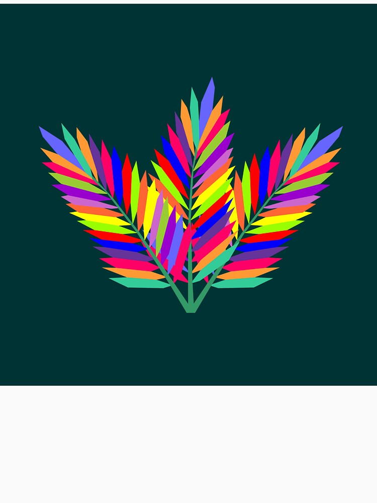 Colorful Palm Leaves by ahmadnusyirwan
