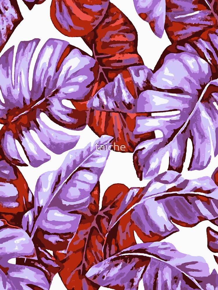 Tropical Leaves Camouflage Of Banana and Monstera 7 by taiche