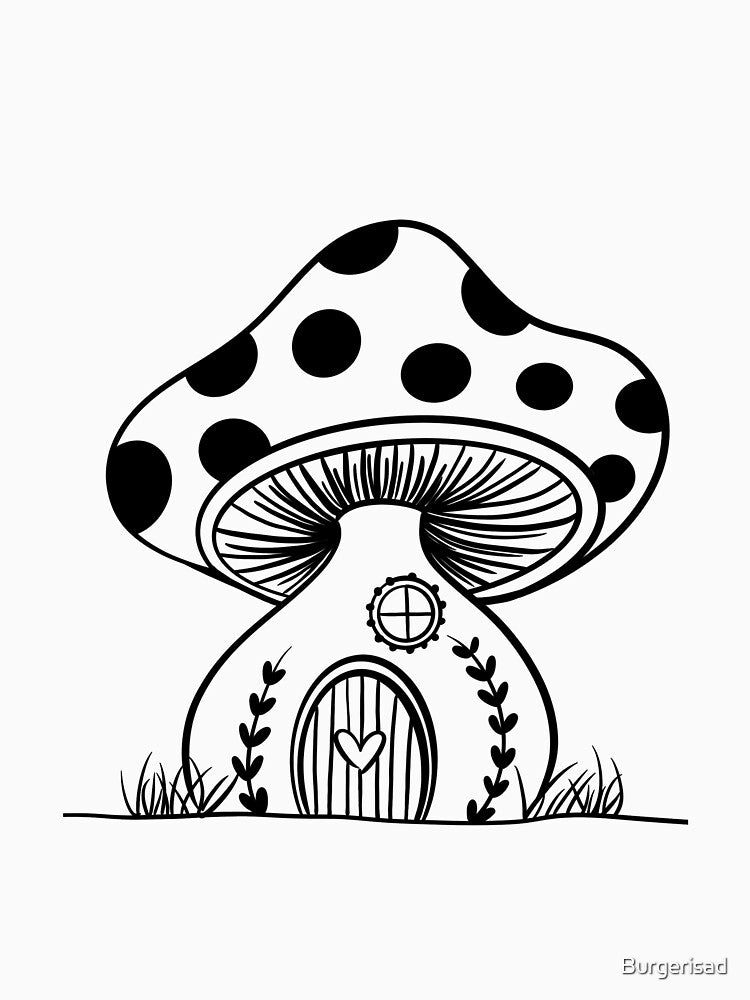 Mushroom house by Burgerisad