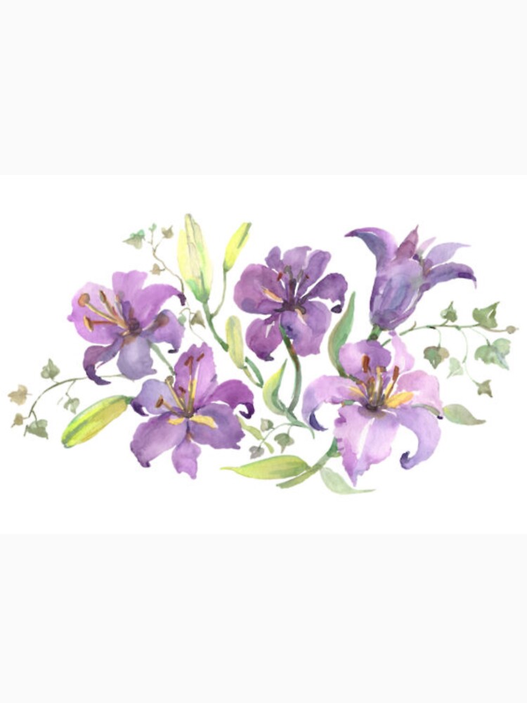 Purple Floral Designs by cindyfordyce