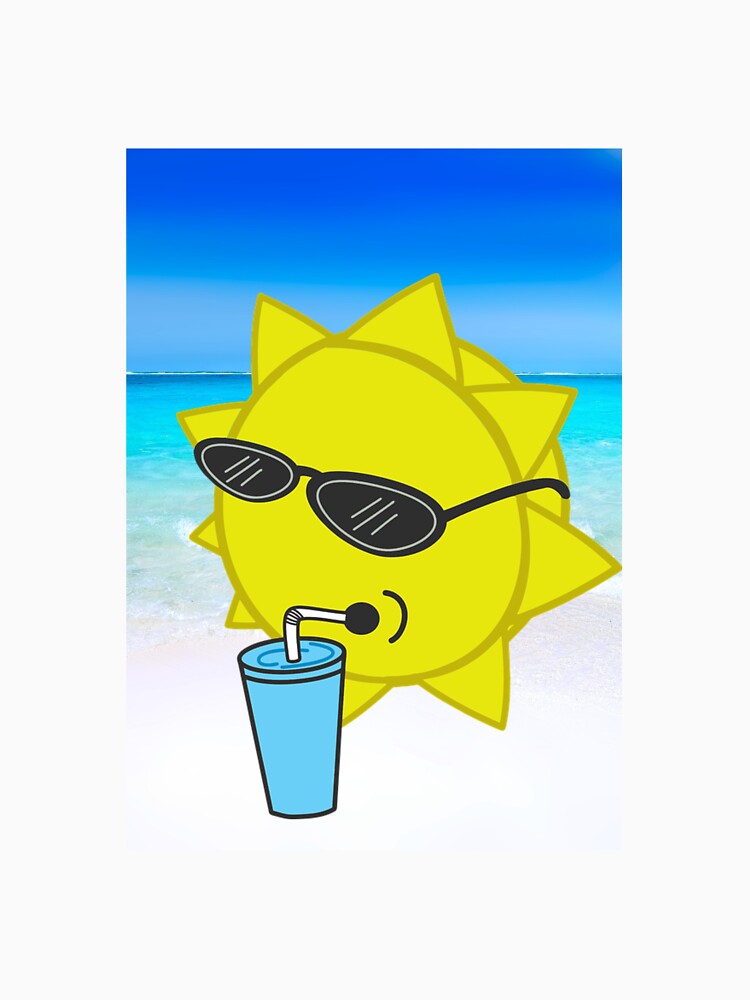 sun with sunglasses by twinsparkle