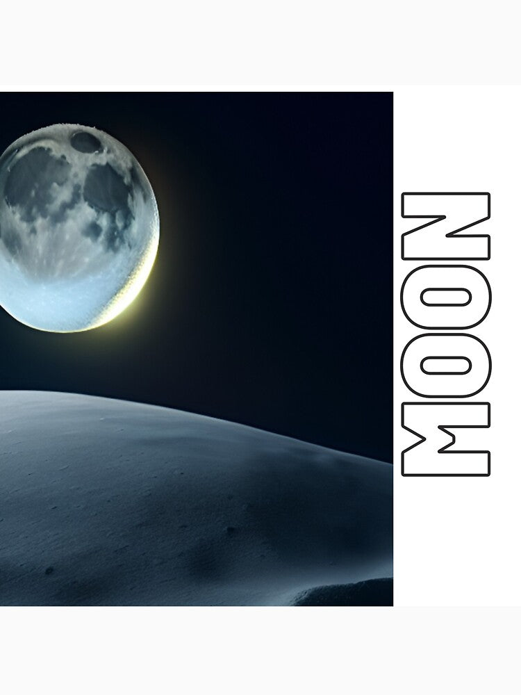 astronaut on the Dark moon 15 by Happy  Planet
