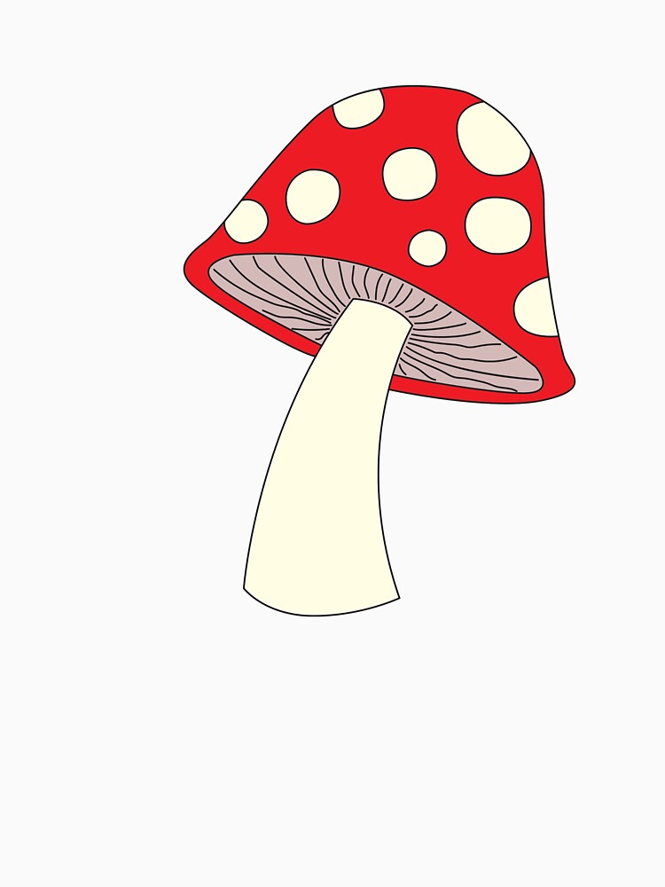 red mushroom by artbyrosse