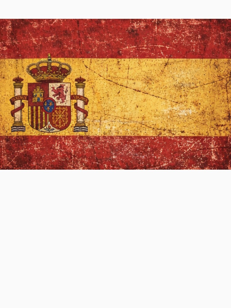 Vintage Distressed Spanish Flag by Junior-Design