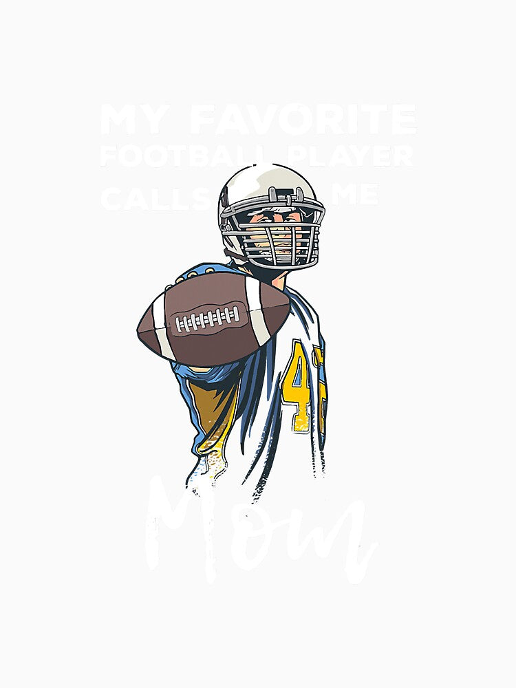 Mothers Day American Football Player by diemha075