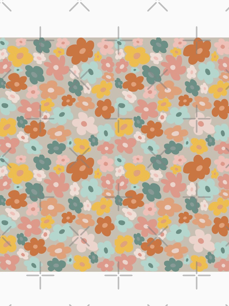 Colourful floral  design (colour palette, color palete) by Sanaura