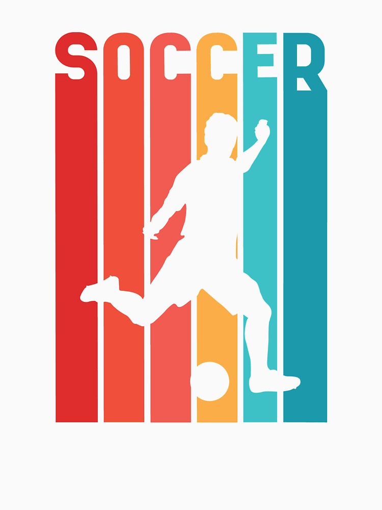 Football Soccer Football Player Retro by AaaleXX