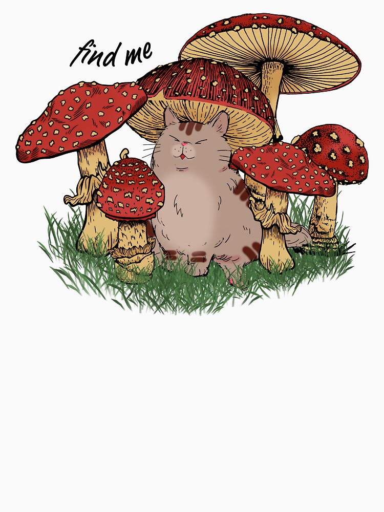 Funny Cat  Mushroom by badretop