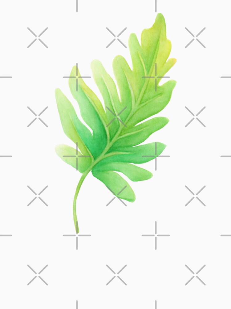 Watercolor leaf by cadstudios