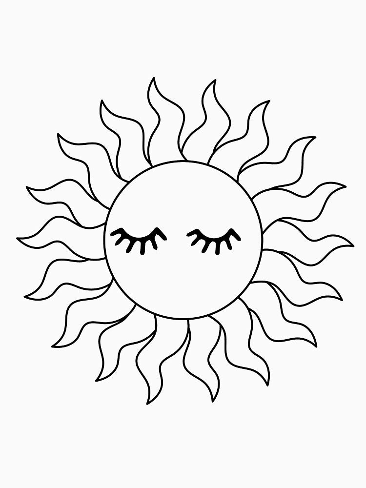 sun with eyes by t-shirtsquad