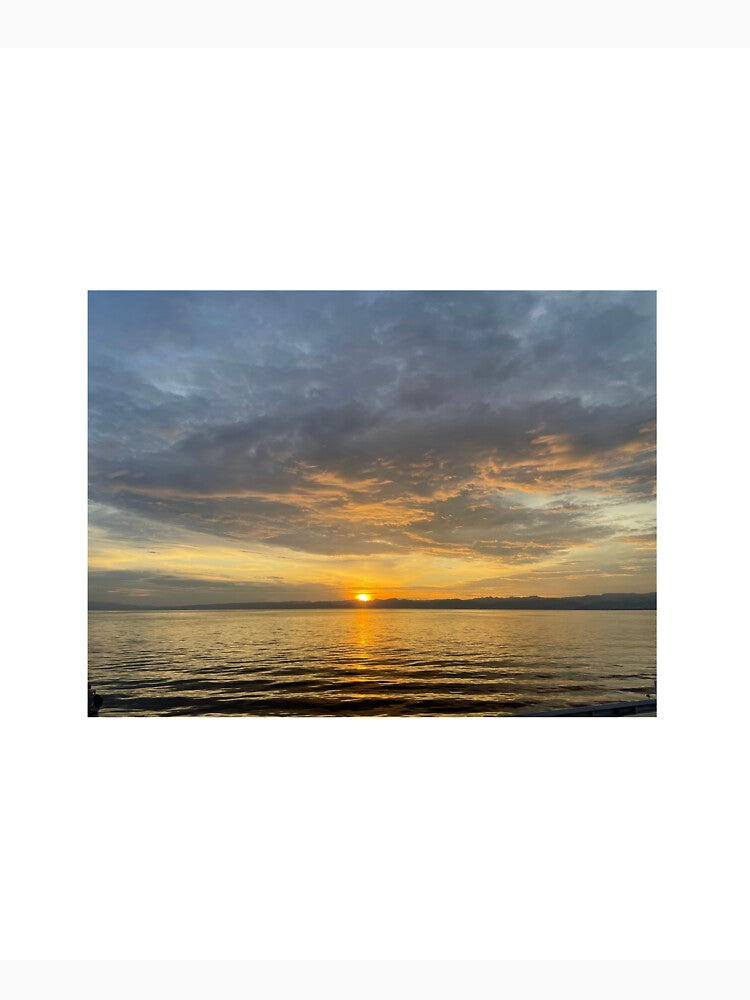 SUNSET OVER THE WATER 2 by iAmmAja43