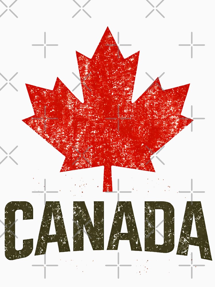 Canada Maple Leaf Distressed Vintage Design – Patriotic Canadian Pride Shirt by Globalcitytees