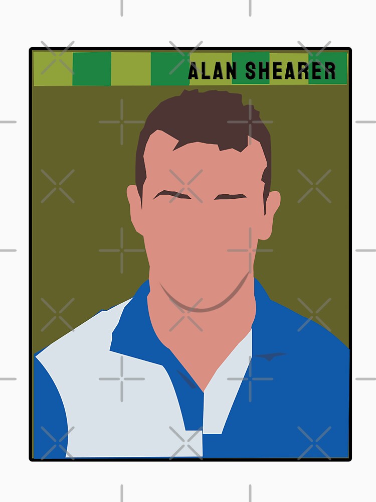 Alan Shearer Retro 90s Football Sticker by Hevding