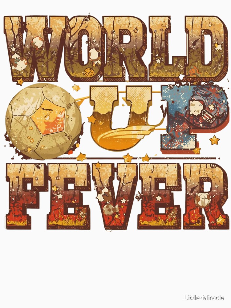 Vintage World Cup Fever Soccer Art by Little-Miracle