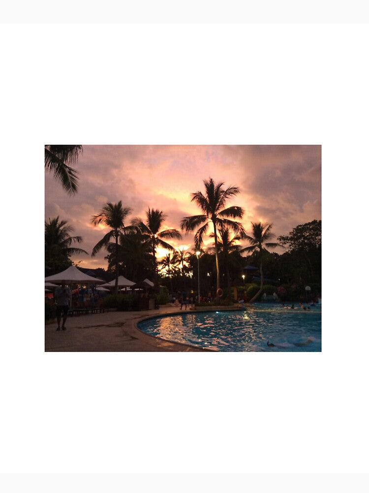 THE SUNSET AND THE POOL 2 by iAmmAja43