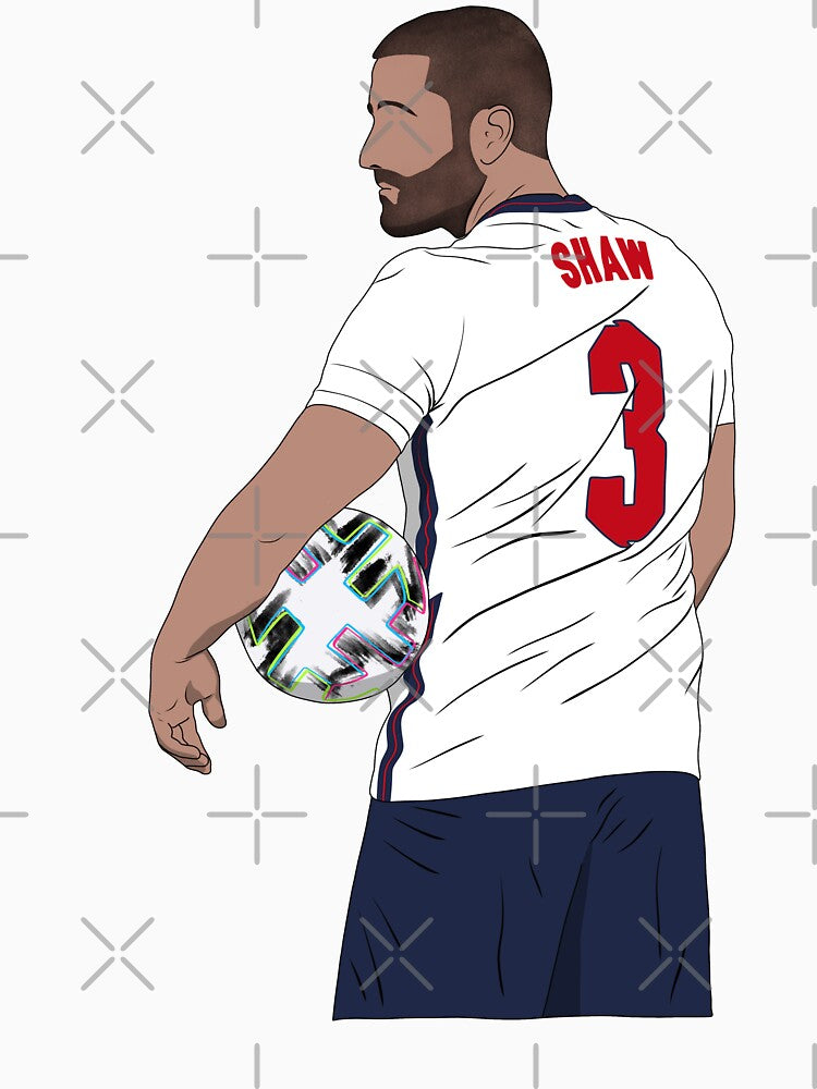 Luke Shaw England by Hevding