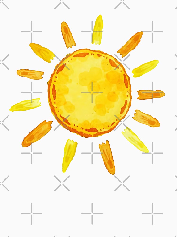 Watercolor Sun by Trending Designs