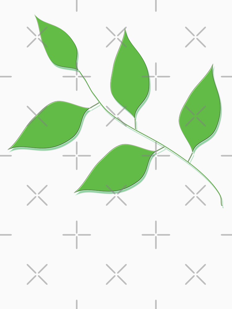 Leaf Green Leaf Design Pattern by burbankdesigns