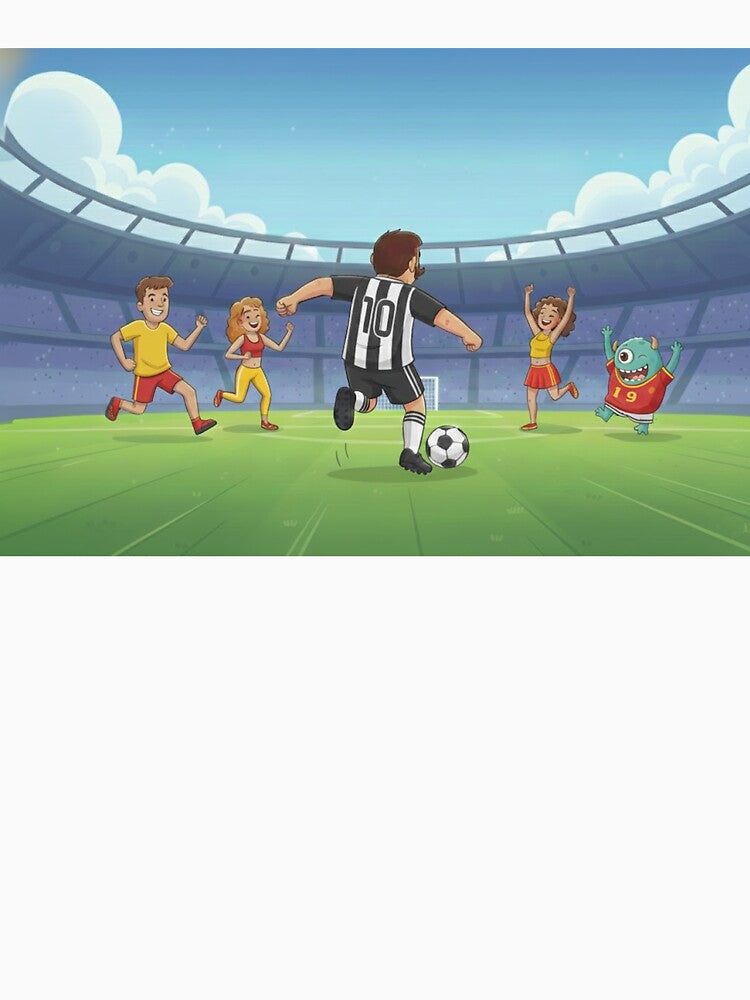 Soccer Hero in Stripe Kit by Krfto