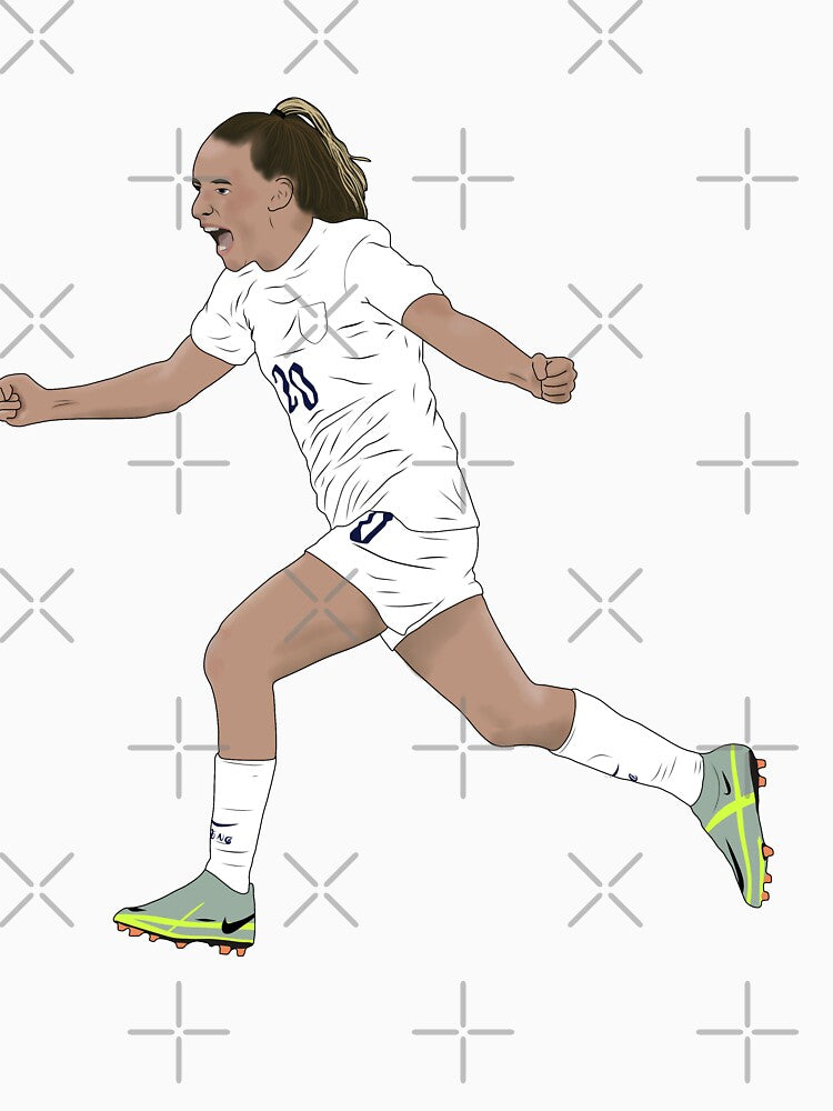 Ella Toone England Euros Goal Celebration by Hevding