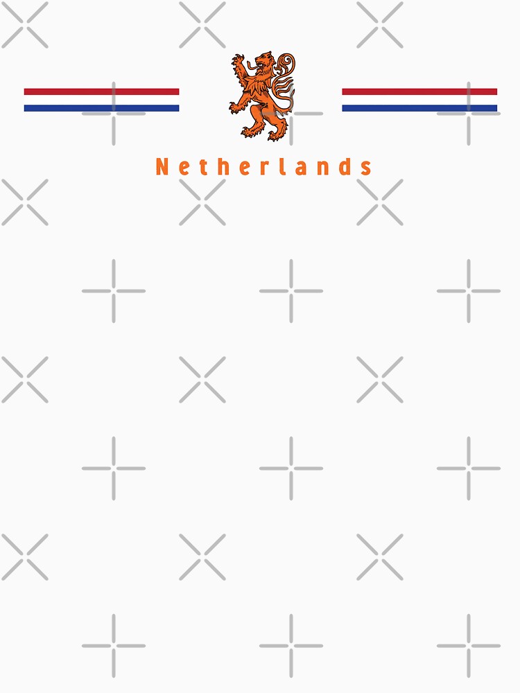 Netherlands Holland Football, Dutch Flag by RebeltouilleArt
